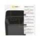 DESTRUCTORA DE DOCUMENTOS FELLOWES LX211 CAPACIDAD DE 12 HOJAS SEGURIDAD P5 NEGRA PAPELERA 23 L GRAPAS
