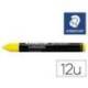 MINAS STAEDTLER PARA MARCAR AMARILLO LUMOCOLOR PERMANENTE OMNIGRAPH 236 CAJA DE 12 UNIDADES
