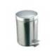 Papelera Acero Inoxidable Brillo con Pedal 20 L