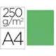 Subcarpeta Gio DIN A4 250 gr Cartulina color verde