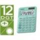 Calculadora Sobremesa Casio MS-20UC-BU 12 Digitos color Verde
