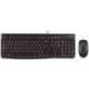 Set teclado + raton con cable Logitech color Negro