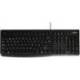 Teclado multimedia cable Logitech K120 1,5 m color Negro