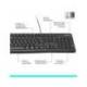 Teclado multimedia cable Logitech K120 1,5 m color Negro