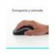 Raton Logitech M185 Nano Inalambrico color Gris
