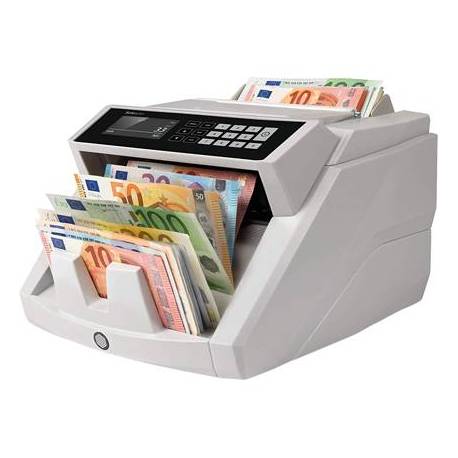 DETECTOR CONTADOR DE BILLETES FALSOS SAFESCAN 2465S 7 PUNTOS DE VERIFICACION FUNCION AÑADIR Y DE FAJOS