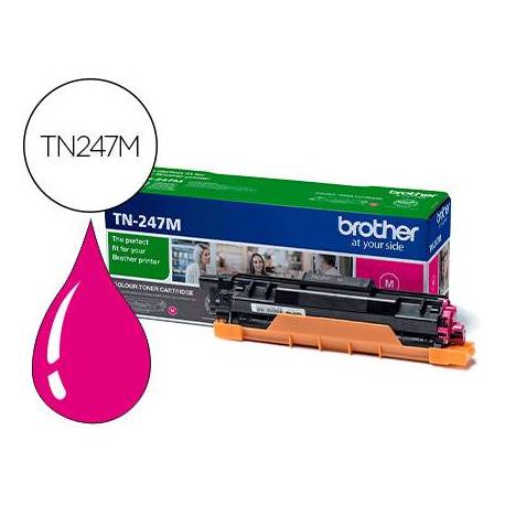 TONER BROTHER TN247M DCP-L3510CDW / HL-L3270CDW / MFC-L3710CW MAGENTA 2300 PAGINAS