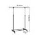 Perchero metalico de Unilux Extensible negro