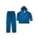 CONJUNTO DE LLUVIA DELTAPLUS 400 POLIESTER/PVC AZUL MARINO TALLA L
