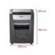 Destructora documentos Rexel momentum X420 destruye grapas y clips.