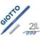 Rotulador Giotto Turbo Punta Media Lavable Color Azul Oscuro