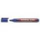 Rotulador permanente Edding 330 color azul punta biselada 1-5mm recargable