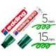 Rotulador Permanente Edding 850 Color Verde Punta Biselada