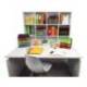 Fichero cajones sobremesa Exacompta Iderama Arlequin 6 cajones multicolores 270x355x271 mm.
