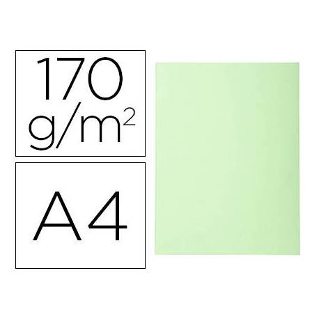 Subcarpeta Cartulina Reciclada DIN A4 Exacompta Verde Claro 170 gr
