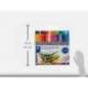 Rotulador Staedtler 3200 Doble Punta Fibra de Colores Surtidos Estuche de 72 unidades