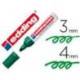 Rotulador Permanente Edding 550 Recargable Color Verde