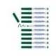 Rotulador para Pizarra Blanca Edding 661 Recargable Color Verde