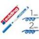 Rotulador para Pizarra Blanca Edding 661 Recargable Color Azul
