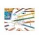 Lapices de colores Bic evolution Stripes Caja de 24 colores surtidos