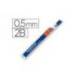 Minas Staedtler Mars Micro 0,5 mm 2B grafito Tubo con 12 unidades