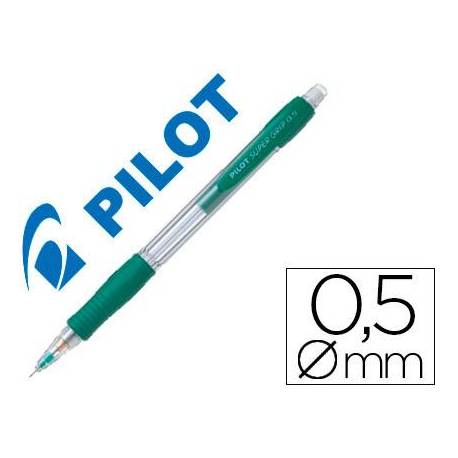 Portaminas Pilot Super Grip 0,5mm color verde