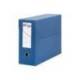 Archivador con tapa Pardo Folio color Azul 390x270x115 mm