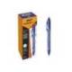 Bolígrafo Bic Gel-ocity Quick Dry Retráctil Punta Media 0,7 mm Color Azul