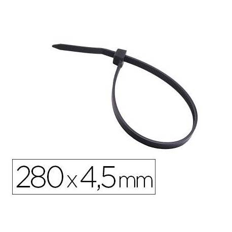 Bridas 3M para exterior color negro 280x4,5 mm