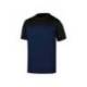 Camiseta manga corta Deltaplus de color azul talla XL