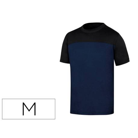 Camiseta manga corta Deltaplus color azul talla de M