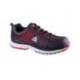 Zapatos de seguridad de Poliuretano marca DeltaPlus Negro y Rojo talla 43