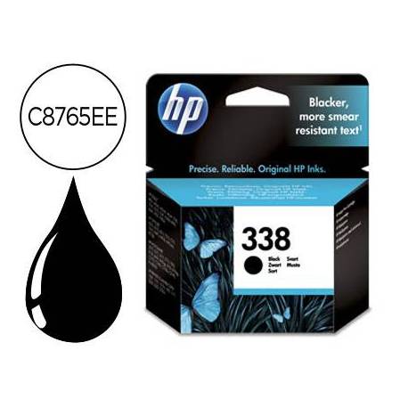 INK-JET HP DJ 6540 6620 5740 5 745 6840 6540 PHOTOSMART 2575 2710 8150 8450 OFFICEJET 7310 7410 6210 PSC1510 N.338 NEGRA