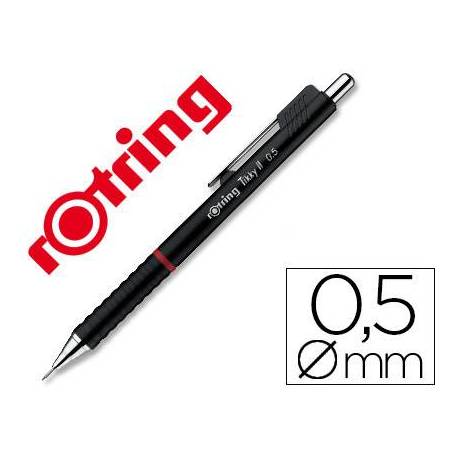 Portaminas Rotring Tikky 0,5 mm color Negro