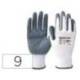 GUANTES DE NITRILO SAFETOP NITRI-FIT SINTETICO SOLIDO GRIS SIN COSTURA TALLA 9