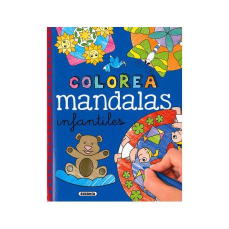CUADERNO DE COLOREAR SUSAETA MANDALAS INFANTILES 96 PAGINAS 21,4X27,8 CM