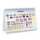 CALENDARIO ESPIRAL TRIANGULAR LIDERPAPEL DE SOBREMESA IMAGENES CIUDADES 2027 190X190 MM PAPEL 128 G CON