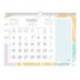 CALENDARIO ESPIRAL PARED LIDERPAPEL JOVEN 2027 NUMEROS GRANDES 440X320 MM PAPEL 128 G CON PEGATINAS