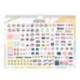 CALENDARIO ESPIRAL PARED LIDERPAPEL JOVEN 2027 NUMEROS GRANDES 440X320 MM PAPEL 128 G CON PEGATINAS
