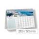 CALENDARIO ESPIRAL TRIANGULAR LIDERPAPEL DE SOBREMESA IMAGENES CIUDADES 2027 210X150 MM PAPEL 128 G CON