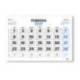 CALENDARIO PARED LIDERPAPEL CLASICO 2027 LOMO ENGOMADO 600X400 MM PAPEL 105 G