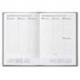 AGENDA OFICINA LIDERPAPEL 2027 ENCUADERNADA CRETA SEMANA VISTA 80X150 MM BILINGUE 70G PAPEL FSC BLUE