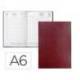 AGENDA OFICINA LIDERPAPEL 2027 ENCUADERNADA CORFU DIA PAGINA A6 BILINGUE 60G PAPEL FSC RED