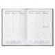 AGENDA OFICINA LIDERPAPEL 2027 ENCUADERNADA CORFU SEMANA VISTA A4 BILINGUE 60G PAPEL FSC BLACK