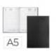 AGENDA OFICINA LIDERPAPEL 2027 ENCUADERNADA CORFU DIA PAGINA A5 BILINGUE 60G PAPEL FSC BLACK