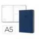AGENDA OFICINA LIDERPAPEL 2027 ENCUADERNADA SOLID COLORS DIA PAGINA A5 BILINGUE 70G PAPEL FSC NAVY BLUE