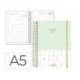 AGENDA OFICINA LIDERPAPEL 2027 ESPIRAL FANTASY DIA PAGINA A5 BILINGUE 70G PAPEL FSC DESIGN 1