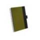 AGENDA OFICINA LIDERPAPEL 2027 ESPIRAL CORPORATE A DIA PAGINA A5 BILINGUE 70G PAPEL FSC RED