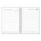 AGENDA OFICINA LIDERPAPEL 2027 ESPIRAL OLBIA DIA PAGINA A5 BILINGUE 60G PAPEL FSC DESIGN 2