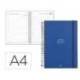 AGENDA OFICINA LIDERPAPEL 2027 ESPIRAL OLBIA DIA PAGINA A4 BILINGUE 60G PAPEL FSC BLUE